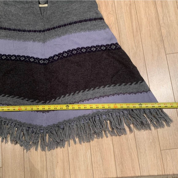 Mac & Jac Wool Blend Poncho - Picture 8 of 12